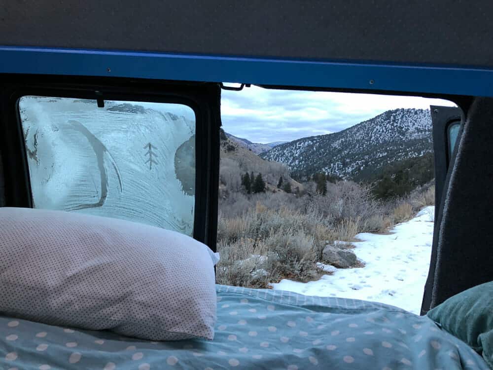 Condensación, humedad y punto de rocío en ventanas campers